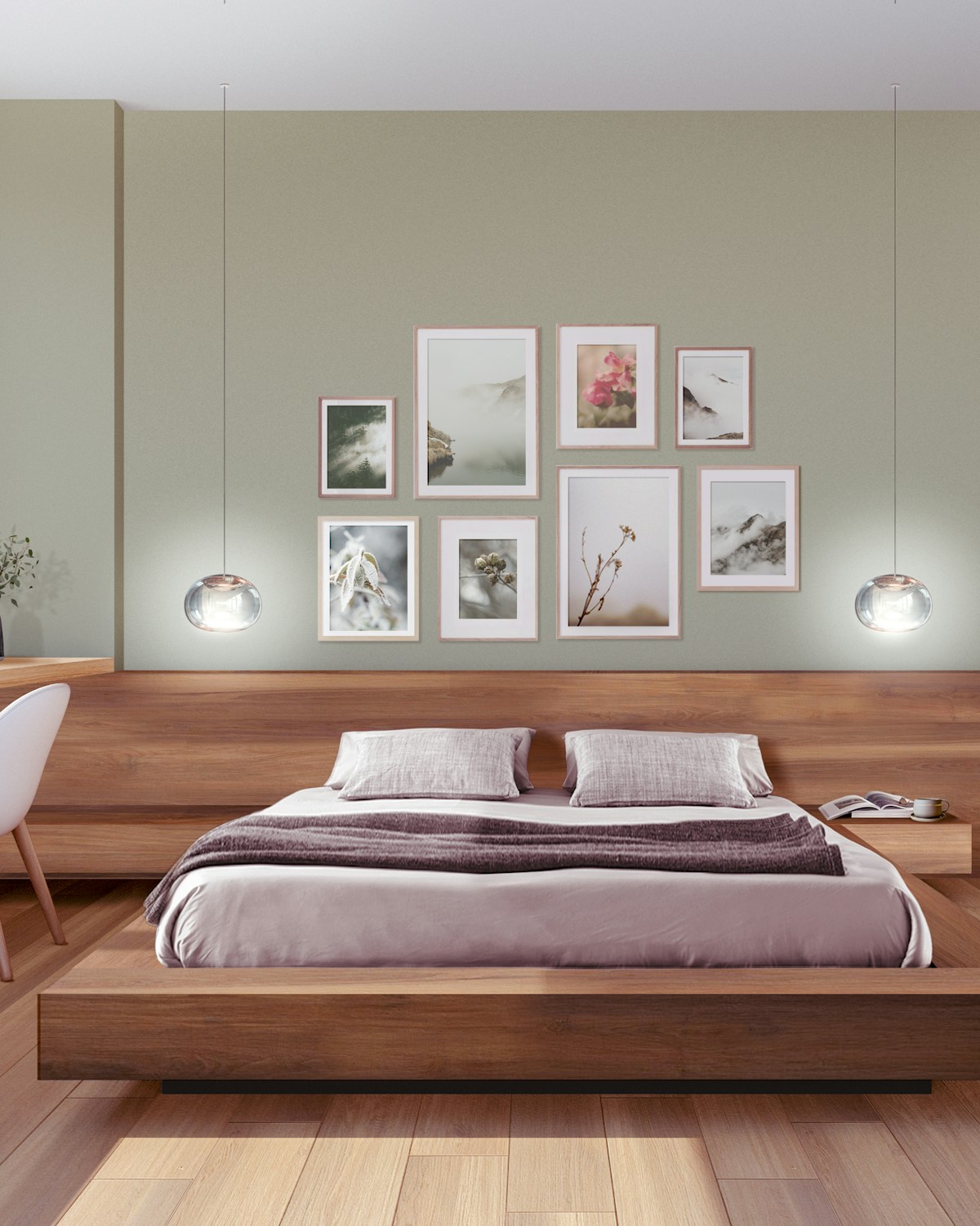 Aurora Platform Bed